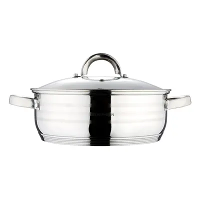 BLAUMANN Pekáč / kastrol s poklicí nerez 20 cm Gourmet Line BL-1001