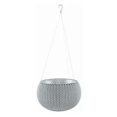 Keter Květináč Keter COZY S závěsný Cloudy grey KT-610126