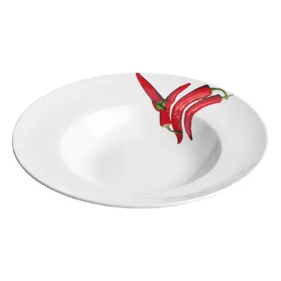 HIT Talíř na těstoviny porcelán 27 cm Papričky HT-27020604papr