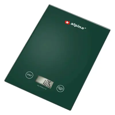 ALPINA-NK Kuchyňská váha digitální 5kg smaragdová ED-256979