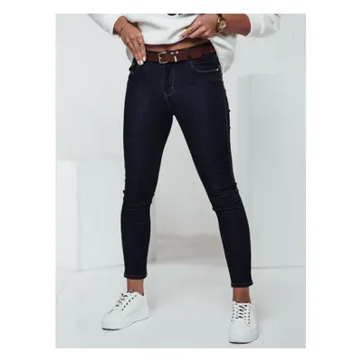 Dámské džíny JEANLINE skinny s páskem