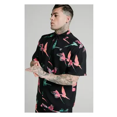 SIKSILK SHIRT RESORT COLLAR HIGH