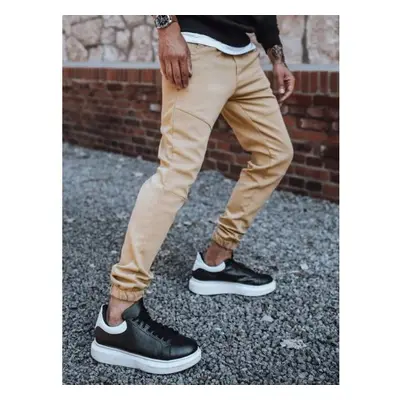 Pánské jogger kalhoty khaki