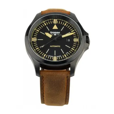 Traser P67 Officer Pro Automatic Black/Yellow Leather