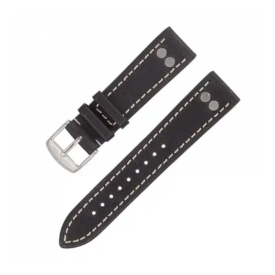 Řemínek Laco Pilot Strap - černý - 18 mm - XL - Prodloužená délka - 16 mm