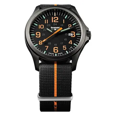 Traser P67 Officer Pro GunMetal Black/Orange Nato