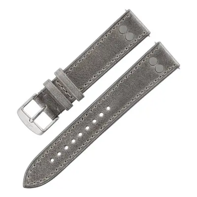 Řemínek Laco Pilot Strap "Basis" - šedý - 18 mm - XL - Prodloužená délka - 16 mm