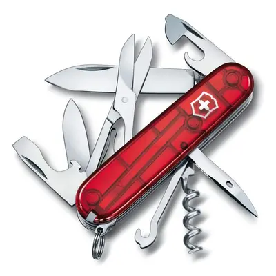 Nůž Victorinox Climber Red Transparent