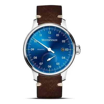 MeisterSinger Primatic PR918 - Tmavě hnědý kožený řemínek