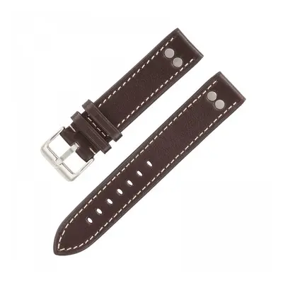 Řemínek Laco Pilot Strap Original - tmavě hnědý - 18 mm - L – Standardní délka (doporučujeme)