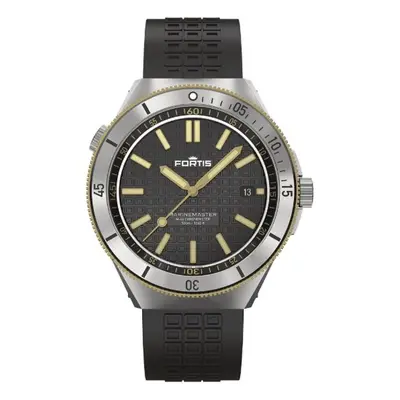 Fortis Marinemaster M-44 Black Resin Gold COSC Limited Edition F8120015