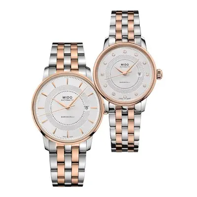 SET Mido Baroncelli Signature M037.407.22.031.01 a M037.207.22.036.01