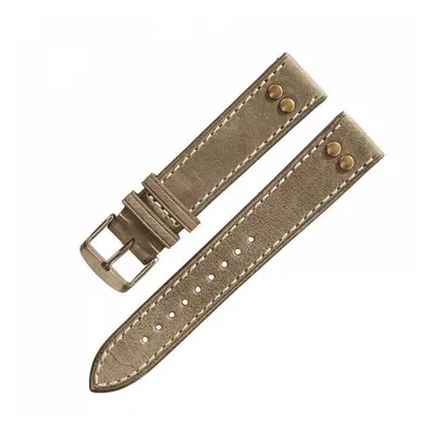 Řemínek Laco Pilot Strap Oliv - 20 mm - XL - Prodloužená délka - 18 mm