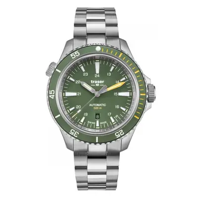 Traser P67 Diver Automatic Green ocel