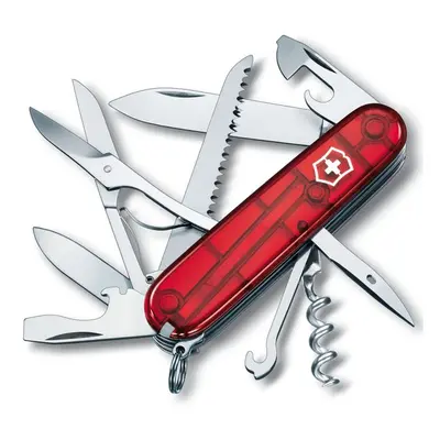 Nůž Victorinox Huntsman Red Transparent