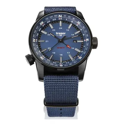 Traser P68 Pathfinder GMT Blue Nato