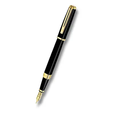 Plnicí pero Waterman Exception Slim Black GT 1507/16369 - hrot F (slabý)