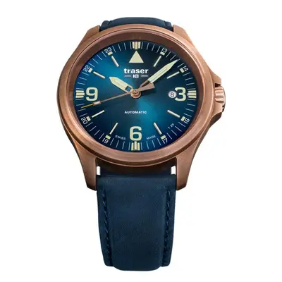 Traser P67 Officer Pro Automatic Bronze Blue kůže