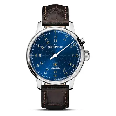 MeisterSinger Bell Hora BHO918G - Řemínek z hovězí kůže hnědé barvy