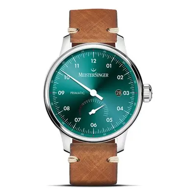 MeisterSinger Primatic PR919 - Kožený řemínek barvy cognac