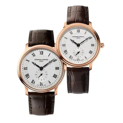 SET Frederique Constant Slimline FC-235M4S4 a FC-235M1S4