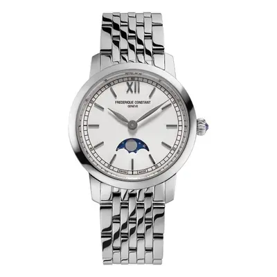 Frederique Constant Slimline Ladies Moonphase Quartz FC-206SW1S6B