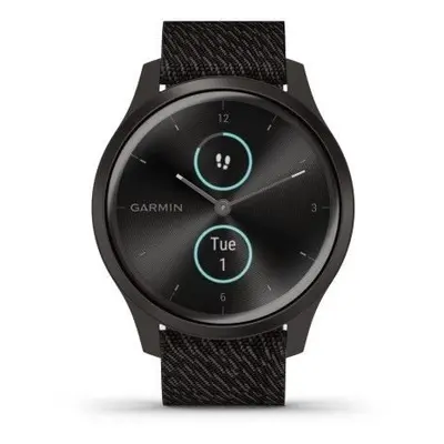 Garmin vivomove3 Style, Slate/BlackNylon Band 010-02240-23