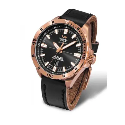 Vostok Europe Almaz Automatic Line NH35A/320B259 - Kožený řemínek