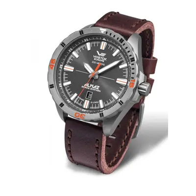 Vostok Europe Almaz Titanium Line NH35A/320H263 - Kožený řemínek