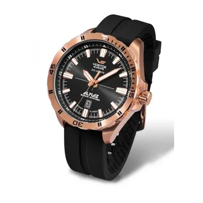 Vostok Europe Almaz Automatic Line NH35A/320B259 - Silikonový řemínek