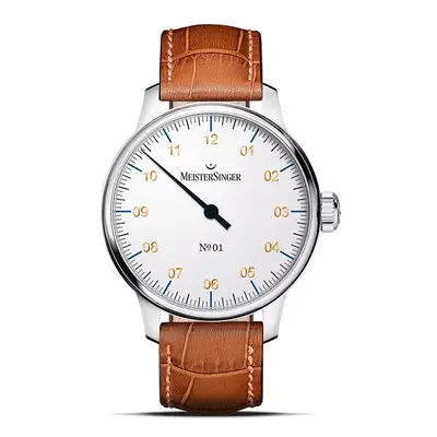 MeisterSinger N°01 AM3301G - Světle hnědý kožený řemínek