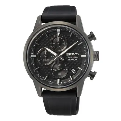 Seiko Quartz Titanium Chronograph SSB393P1