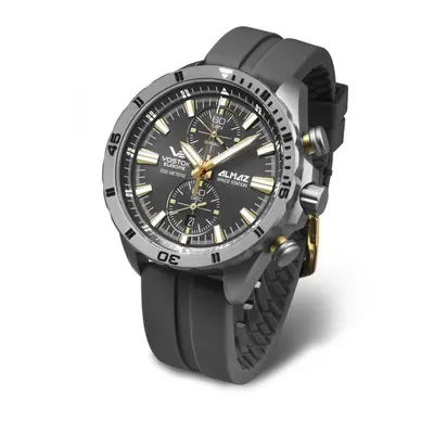 Vostok Europe Almaz Titanium Line 6S11/320H521 - Šedý silikonový řemínek