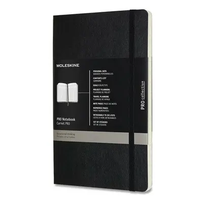 Zápisník Moleskine Professional VÝBĚR BAREV - měkké desky - L, linkovaný 1331/450270 - Zápisník 