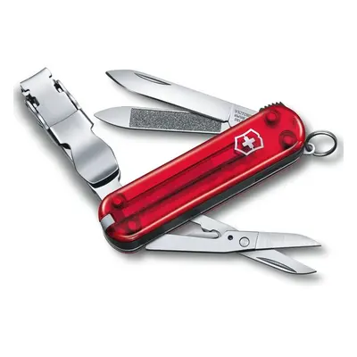 Nůž Victorinox Nail Clip 580 Red Transparent