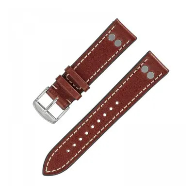 Řemínek Laco Pilot Strap - hnědý - 18 mm - XL - Prodloužená délka - 16 mm