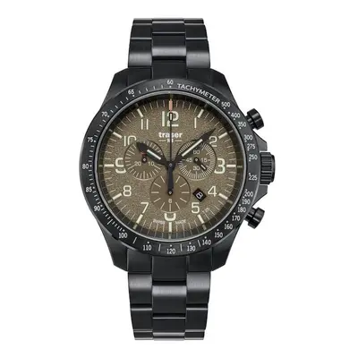 Traser P67 Officer Pro Chronograph Khaki Ocel