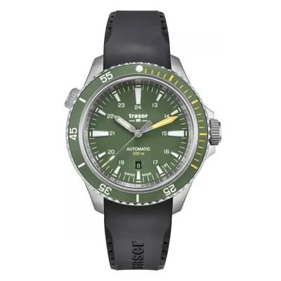 Traser P67 Diver Automatic Green černá pryž