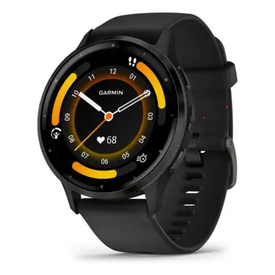 Garmin Venu® 3 Slate/Black, Silicone band 010-02784-01