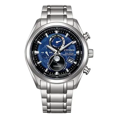 Citizen Eco-Drive Radio Controlled Tsukiyomi Moonphase Super Titanium BY1010-81L