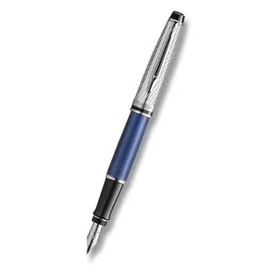 Plnicí pero Waterman Expert Deluxe Metalic Blue CT 1507/19576 - hrot F (slabý)