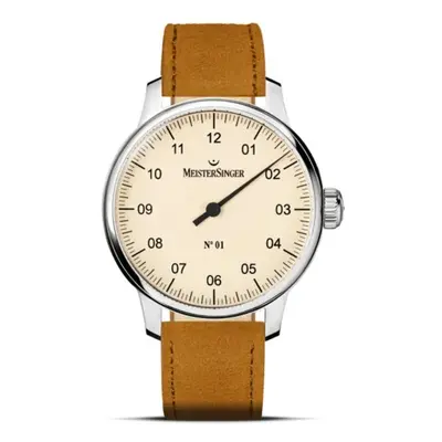 MeisterSinger N°01 AM3303 - Světle hnědý semišový řemínek