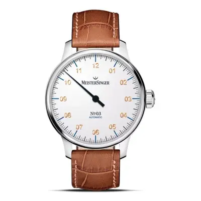 MeisterSinger N°03 AM901G - Světle hnědý kožený řemínek