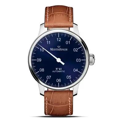 MeisterSinger N°03 AM908 - Světle hnědý kožený řemínek