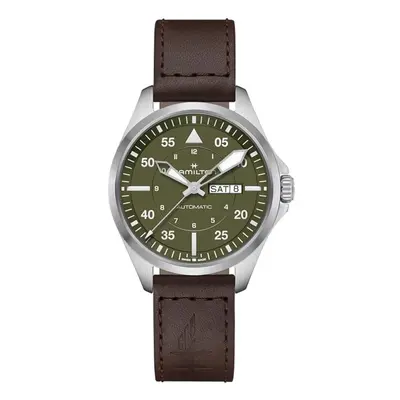 Hamilton Khaki Aviation Pilot Day Date Auto H64635560