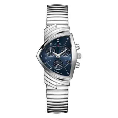 Hamilton Ventura Blue Chrono Quartz H24432141