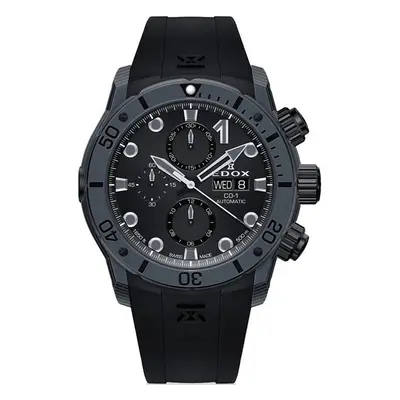 EDOX CO-1 Carbon Chronograph Automatic 01125-CLNGN-NING