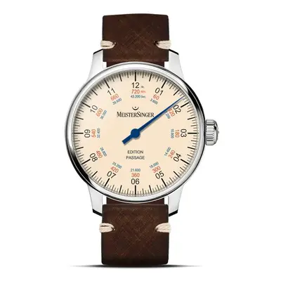 MeisterSinger Edition Passage - Tmavě hnědý kožený řemínek