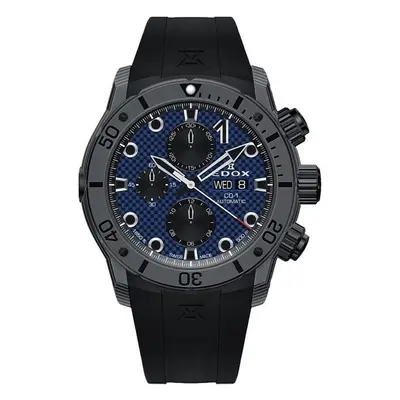 EDOX CO-1 Carbon Chronograph Automatic 01125-CLNGN-BUNN