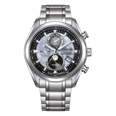 Citizen Eco-Drive Radio Controlled Tsukiyomi Moonphase Super Titanium BY1010-81H